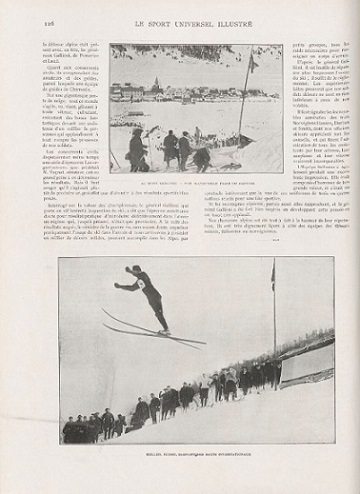 saut ski sport universel illustré